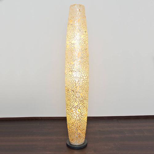 Lampadaire Visione En Verre Et Coquillages
