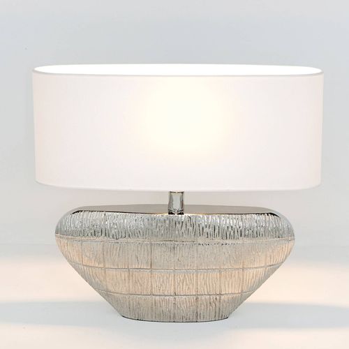 Lampe À Poser Cleopatra Avec Abat-Jour Textile