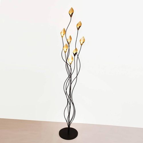 Lampadaire Led De Designer À 8 Lampes Calamaro