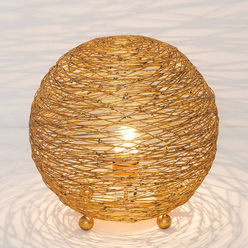 Lampe À Poser Campano, Doré, 30 Cm