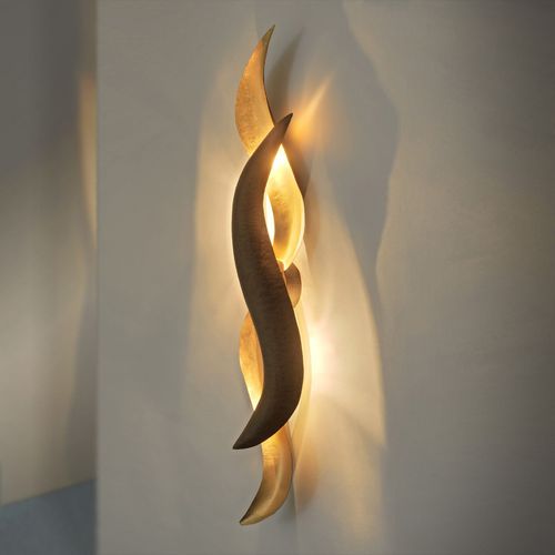 Applique Led De Designer Dorée Corallo