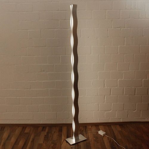 Lampadaire Led Wave Nickel