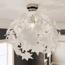 Plafonnier Maple Avec Joli Décor De Feuilles
