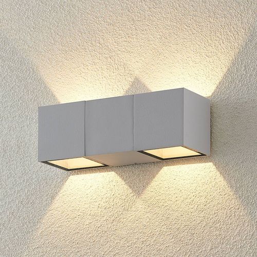 Elc Vanda Applique D'extérieur Led, Blanche