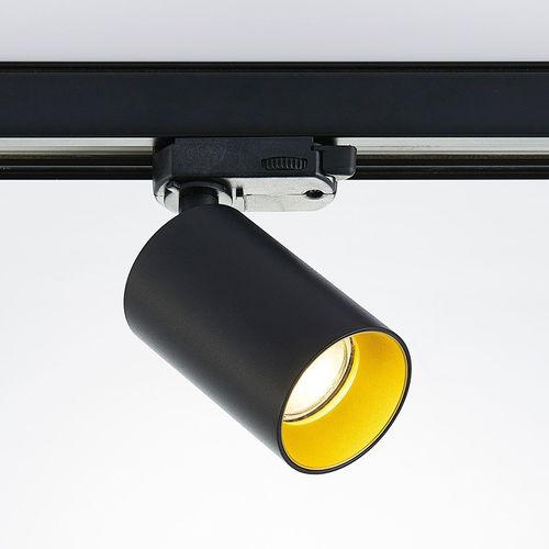 Spot Triphasé Brinja Pour Système Sur Rail Noir