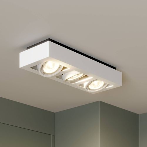 Spot Pour Plafond Led Ronka, 3 Lampes, Blanc