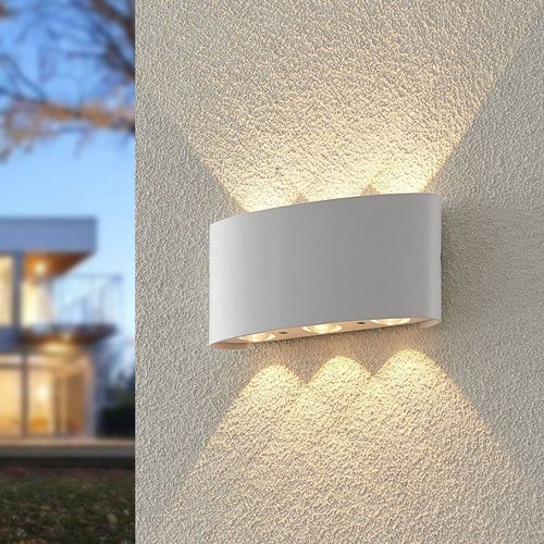 Elc Emirana Applique D'extérieur Led, Blanche