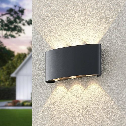 Elc Emirana Applique D'extérieur Led, Anthracite