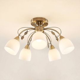 Lindby Thaddeus Plafonnier À 5 Lampes, 31 Cm