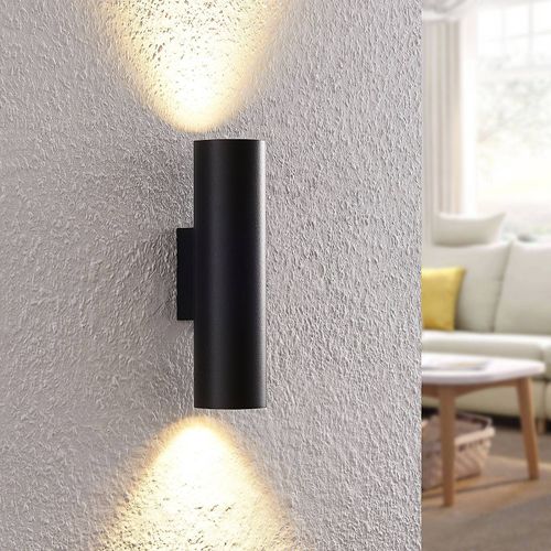 Arcchio Dilana Applique, Ronde, 2 Lampes, Noire