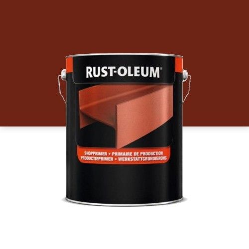 Primaire antirouille - séchage rapide - brun rouge - 5 L - 6400 RUST-OLEUM