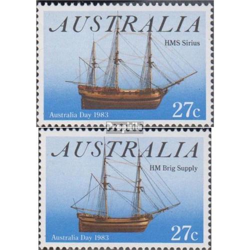 Australie 824-825 (Complète.Edition.) Neuf Avec Gomme Originale 1983 Vacances