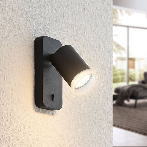 Arcchio Efilius Spot Plafond, Angulaire, Noir, 1l