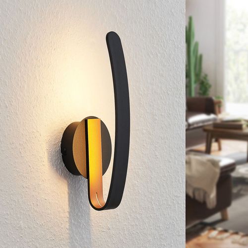 Arcchio Dzemail Applique Led, Indirecte, Noire
