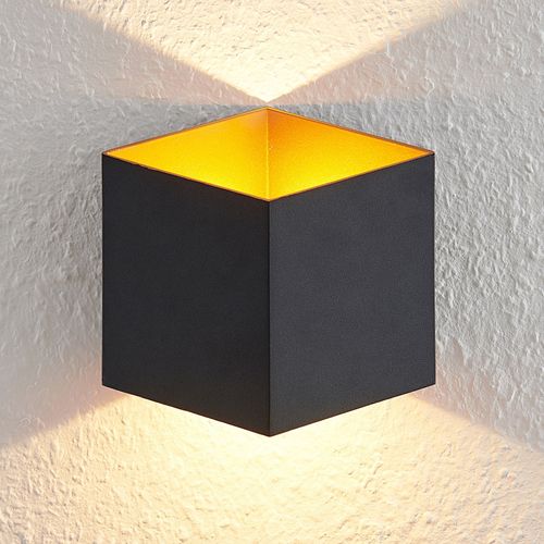 Arcchio Alima Applique Led, Dimmable, Ip44, Noire