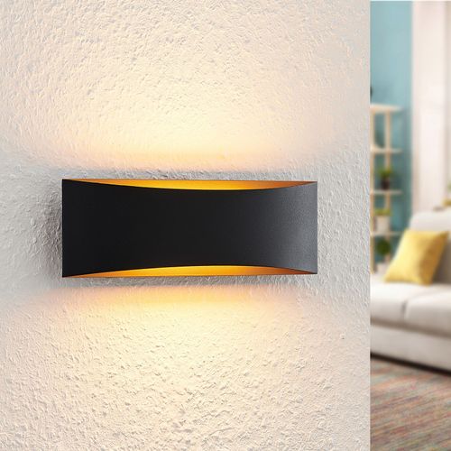 Arcchio Danta Applique Led, Noire-Dorée