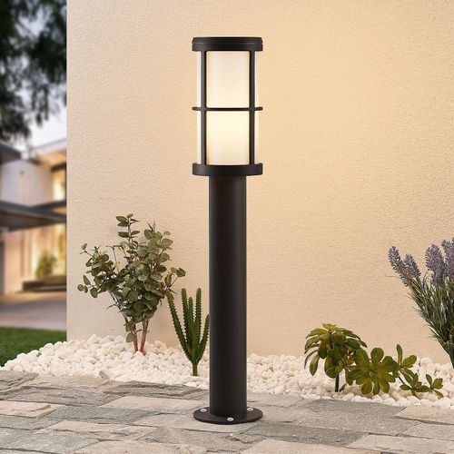 Lucande Kelini Borne Lumineuse, 65 Cm, Gris Foncé