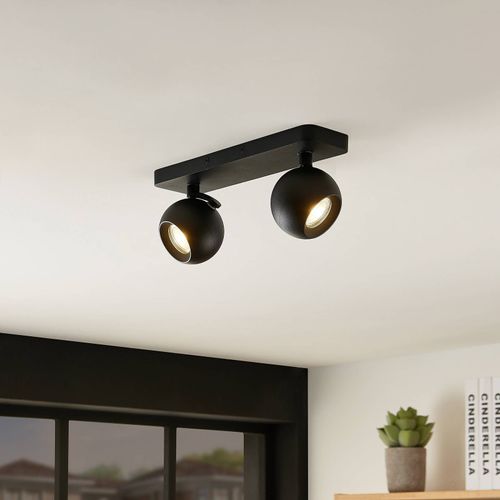 Arcchio Renko Spot Pour Plafond, À 2 Lampes, Noir