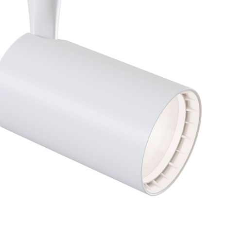 Spot Monophasé Track Led 3 000 K 6 W, Blanc