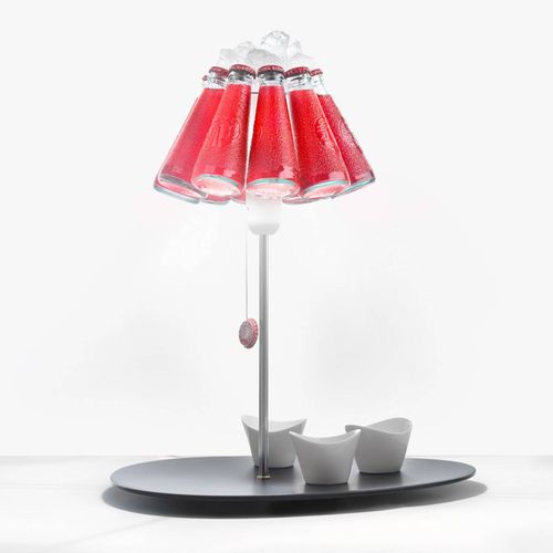Ingo Maurer Campari Bar Lampe À Poser Bouteilles