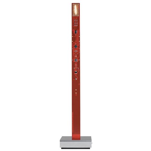 Lampe À Poser Led Innovante My New Flame, Rouge
