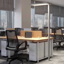 Lampadaire LED de bureau Nora avec détecteur