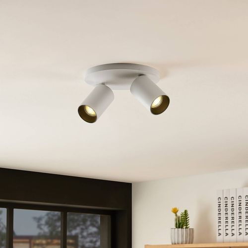 Arcchio Brinja Spot, Rond, 2 Lampes, Blanc