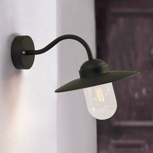 Applique D'extérieur Luxembourg Noir Ip54