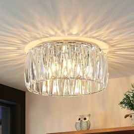 Lindby Sofia Plafonnier, Transparent/Chromé