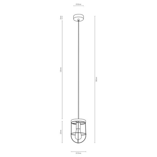 Envolight Neptuna Suspension, À 1 Lampe