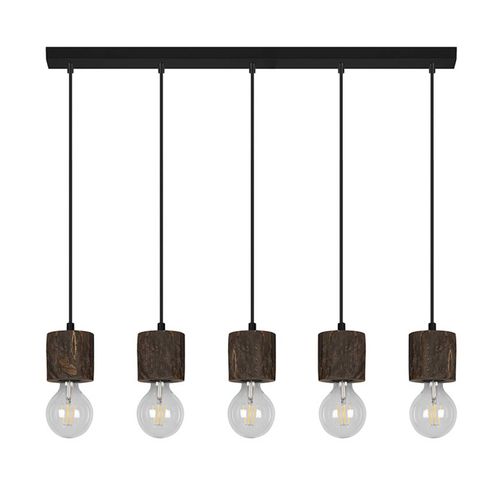 Envolight Terra Suspension, Pin Foncé, À 5 Lampes