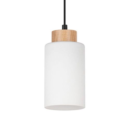 Envolight Talia Suspension Chêne/Blanche, 1 Lampe