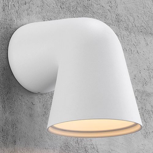 Applique D'extérieur Moderne Front En Blanc
