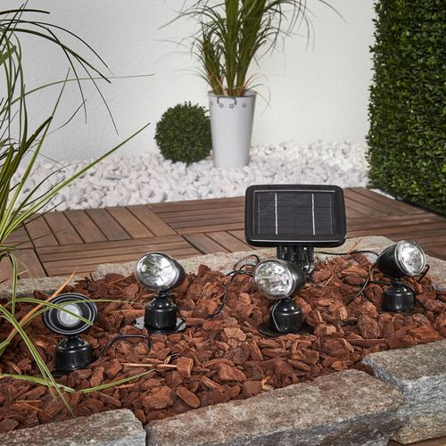 Set De 3 Spots Solaires Trio Pir