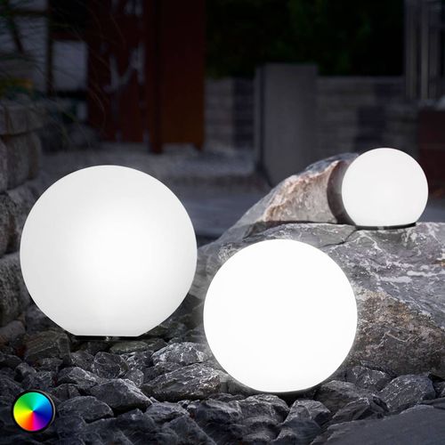 Set De 3 Balles Solaire Led, Changement De Couleur