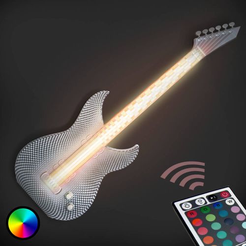 Applique Led Guitare Rock Par Impression 3d