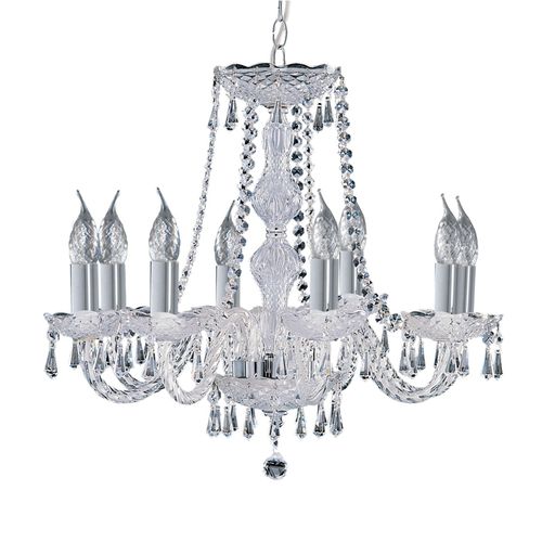 Lustre Cristal À 8 Lampes Hale