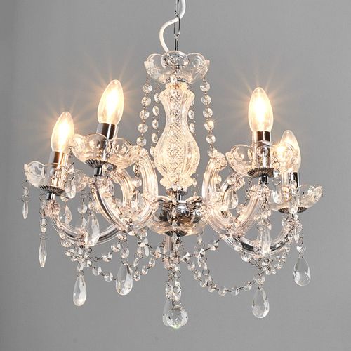 Lustre Classique Marie Therese À 5 Lampes