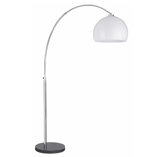Lampadaire Arqué Arcos Avec Pied De Marbre