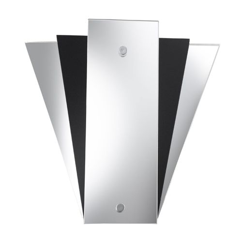 Applique Miroir Moderne Lewis Noire
