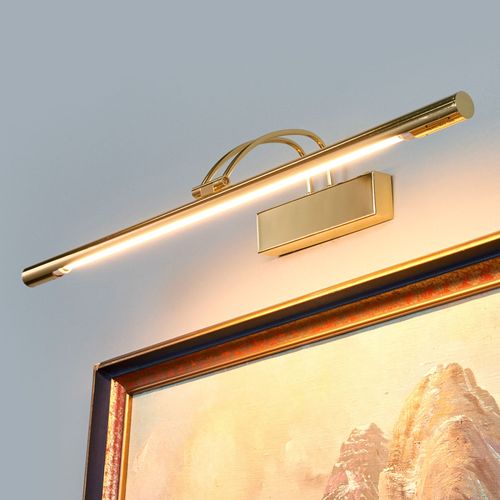 Applique Pour Tableau Led Piktura, Laiton Poli