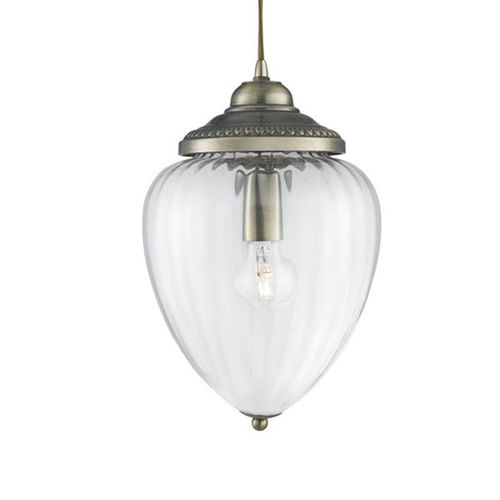 Suspension Pineapple, Laiton Ancien
