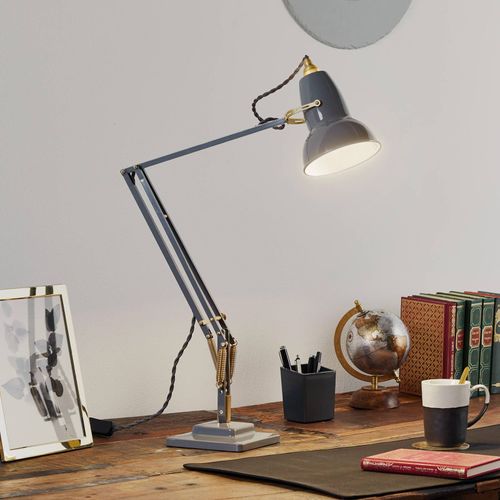 Anglepoise Original 1227 Brass Lampe Poser Grise