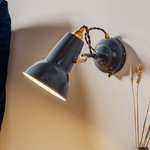 Anglepoise Original 1227 Brass Applique Grise
