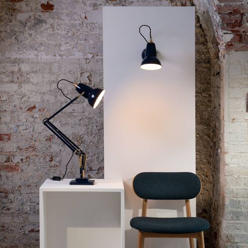 Anglepoise Original 1227 Applique Laiton Bleu