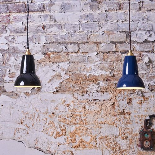 Anglepoise Original 1227 Suspension Laiton Bleu
