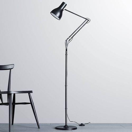 Anglepoise Type 75 Lampadaire Noir Velours