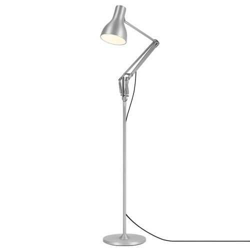 Anglepoise Type 75 Lampadaire Argenté