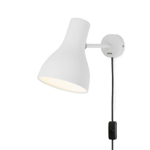 Anglepoise Type 75 Applique Avec Fiche, Blanche