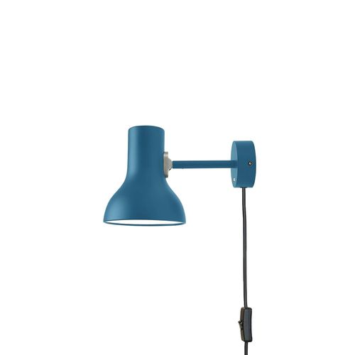 Anglepoise Type 75 Mini Applique Prise Bleu Oignon